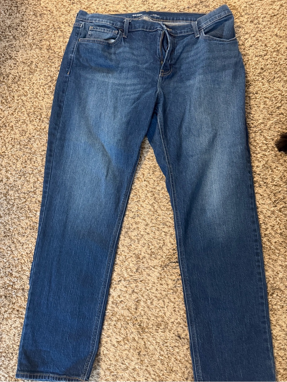 Old Navy Dark Wash Straight-Leg Women's Jeans